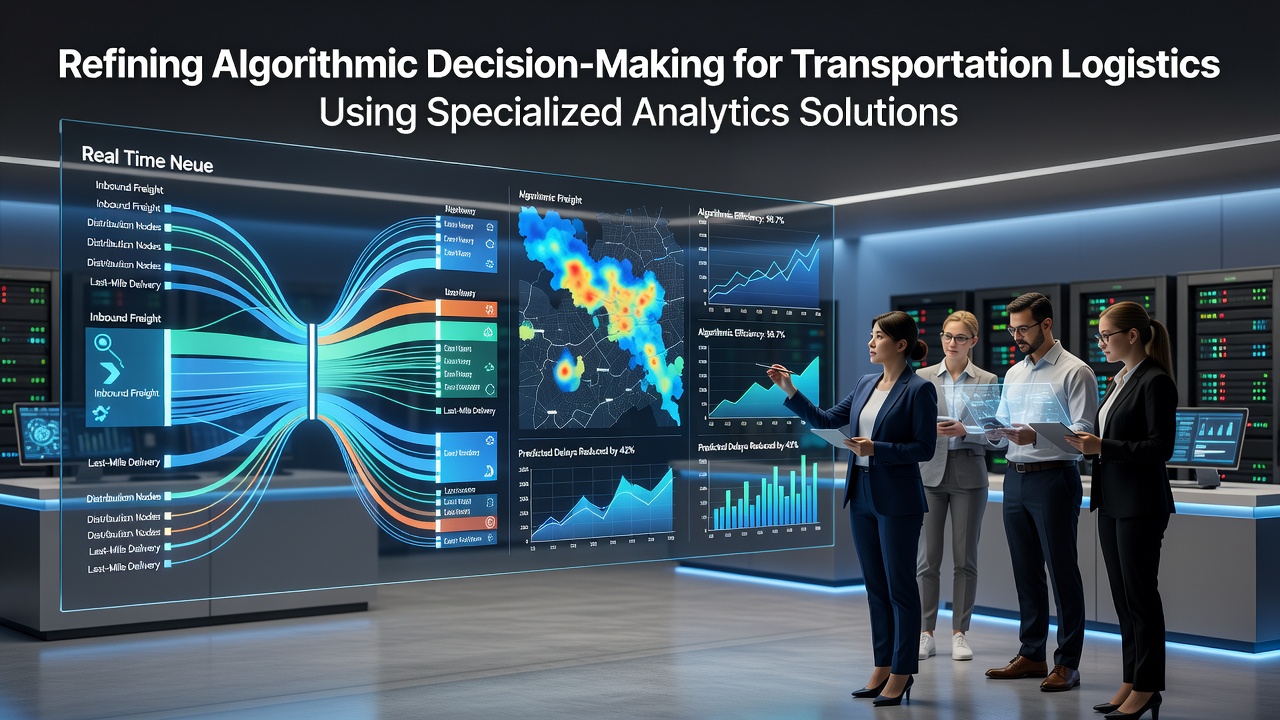 Refining Algorithmic Decision-Making for Transportation Logistics Using Specialized Analytics Solutions